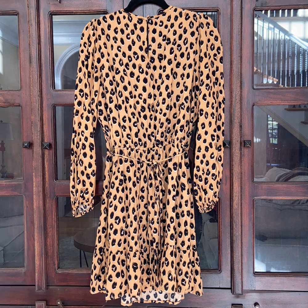 Leopard print dress